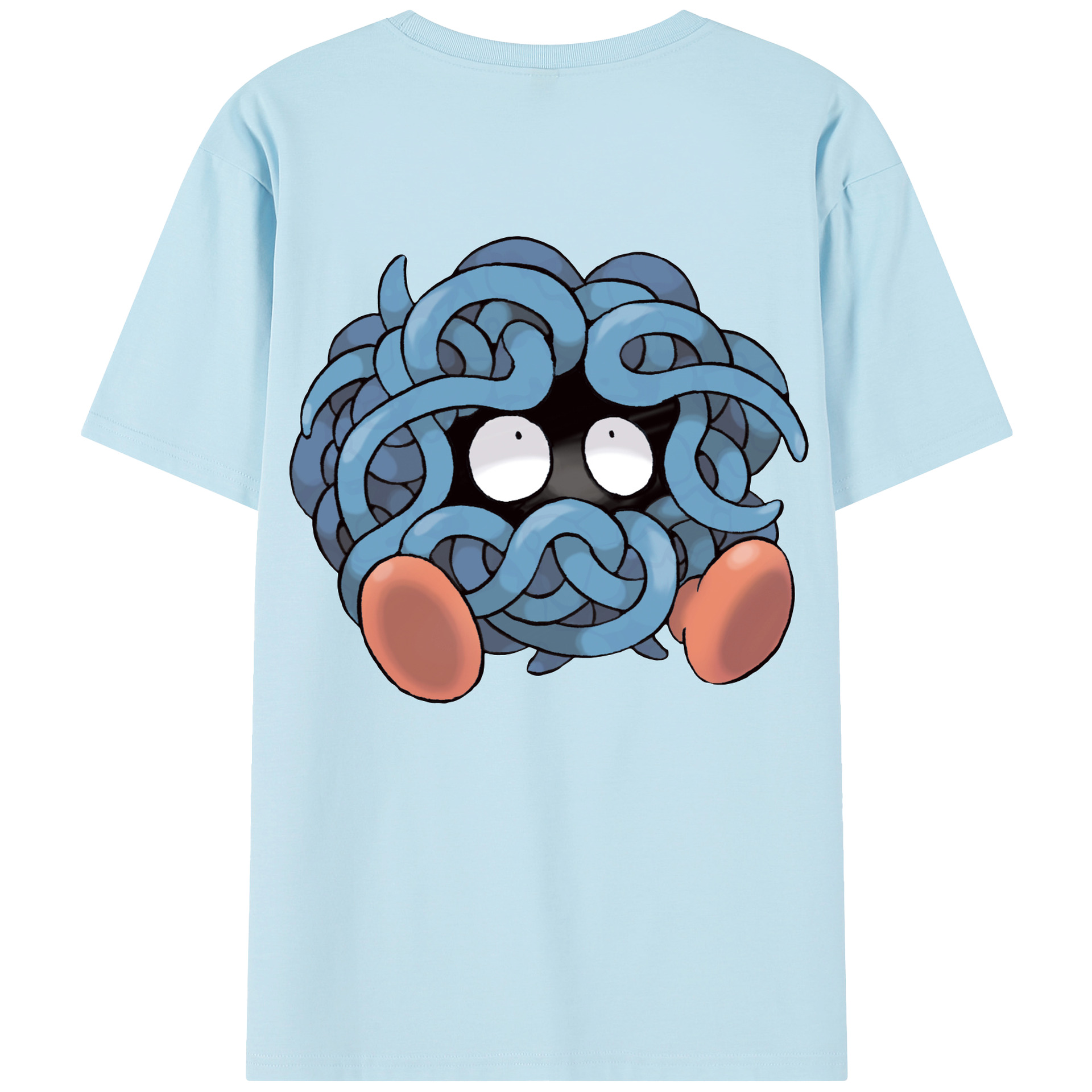 （画像用） ポケットモンスター Pokémon 綿100％半袖Tシャツ（背面プリント）